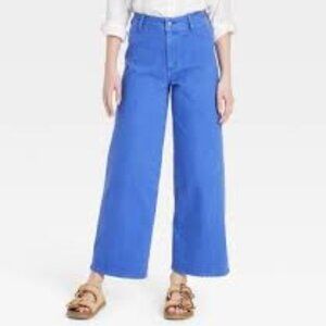 Universal Thread Wide Leg Jeans Blue Denim Women’s Size 6